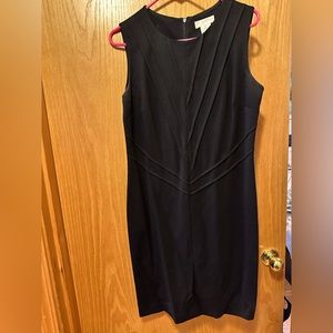 Sleeveless black dress